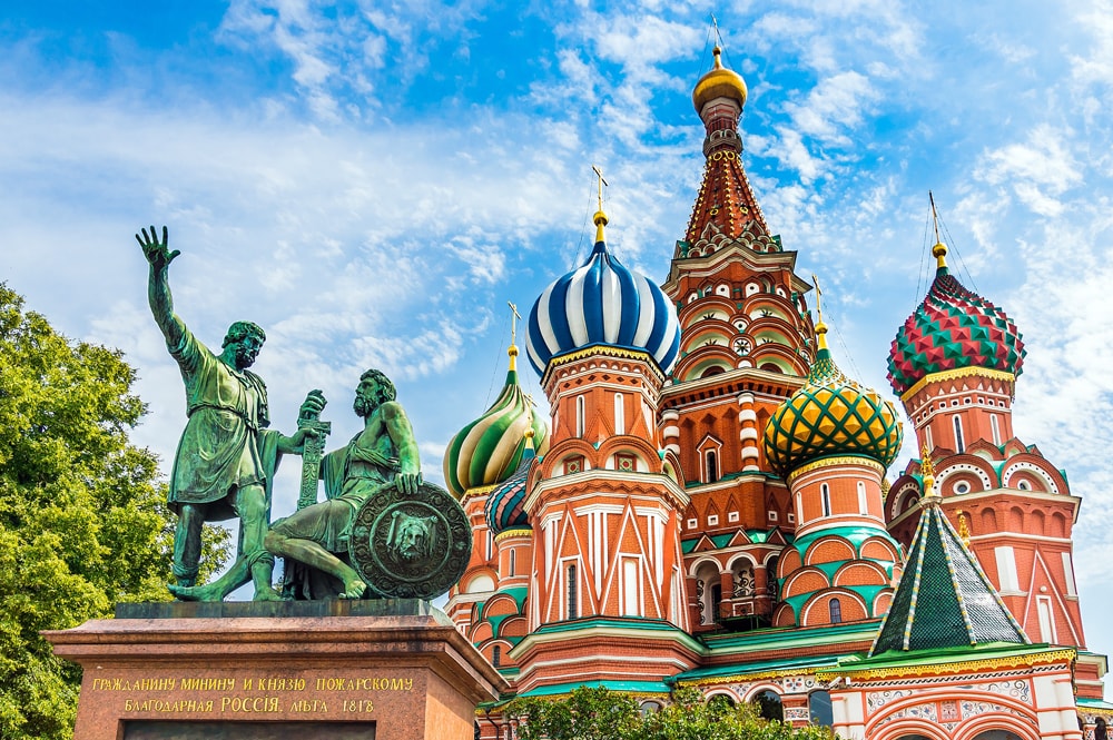 Saint Basil Cathedral Russia