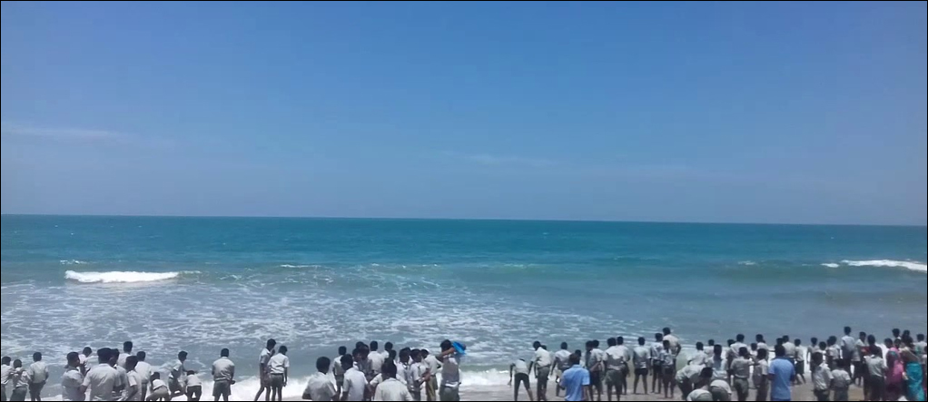 Dhanushkodi Beach 
