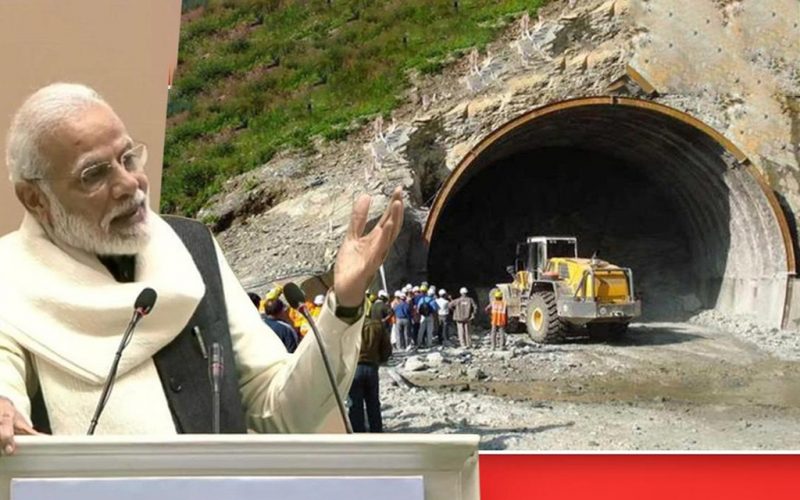 Rohtang Tunnel Renamed As Atal Tunnel to Be Inaugurated Soon