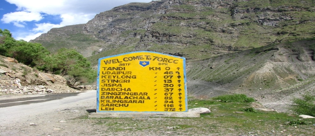Leh and Ladakh route