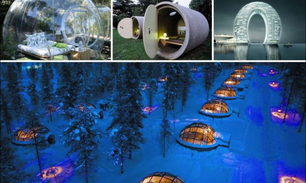 7 Jaw-Dropping Unique Hotels Around The World You Should Be Travelling To!