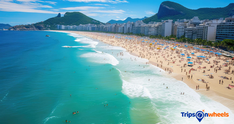 Ipanema Beach, Rio de Janeiro, Brazil - Tripsonwheels