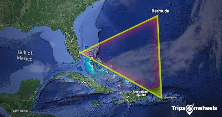 The Bermuda Triangle, North Atlantic Ocean - Tripsonwheels