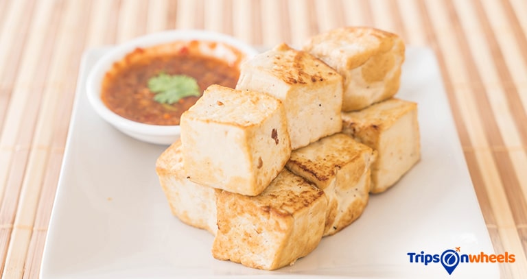 Vietnamese Fried Tofu - Tripsonwheels