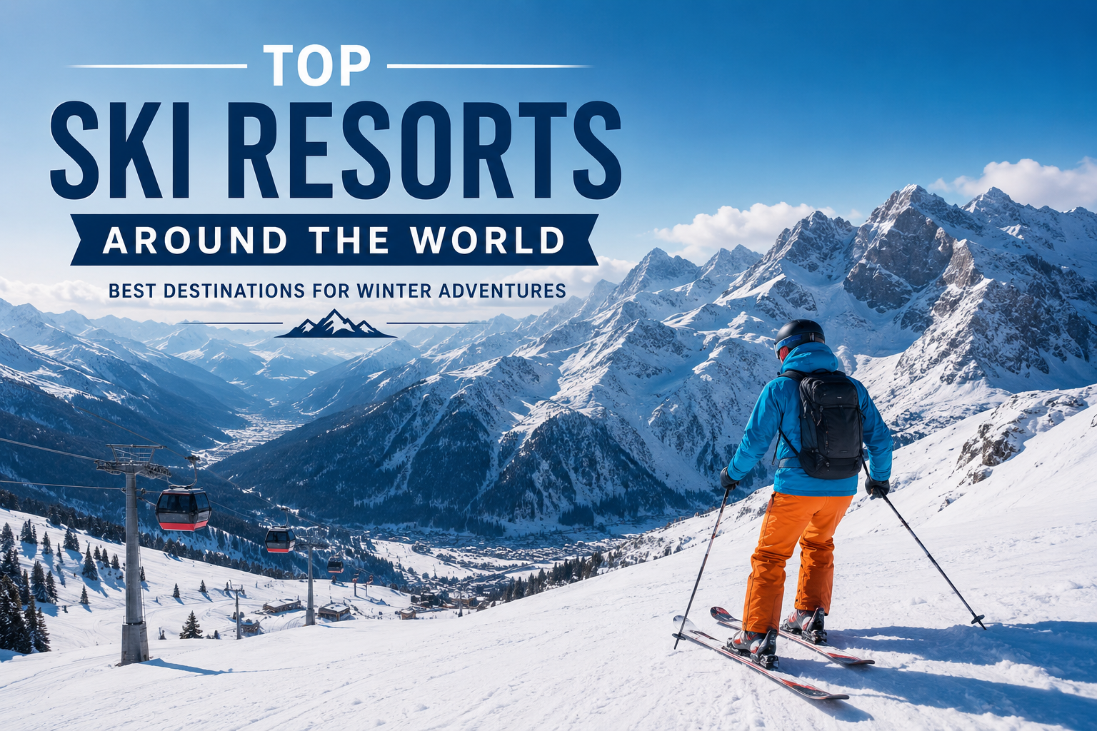 You are currently viewing Top Ski Resorts Around the World: Best Destinations for Winter Adventures