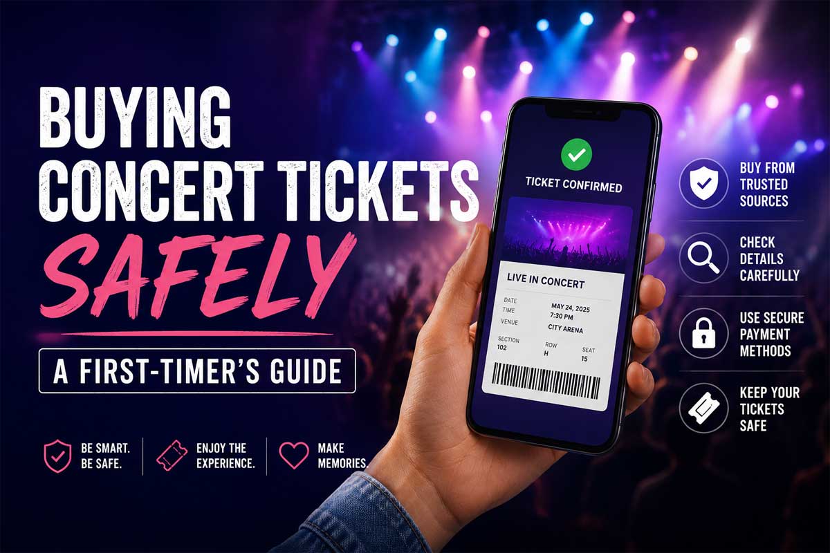 You are currently viewing Buying Concert Tickets Safely: A First-Timer’s Guide
