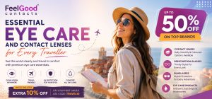 Read more about the article Essential Eye Care and Contact Lenses for Every Traveller